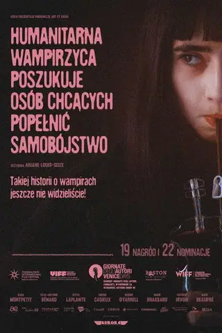 Humanitarna wampirzyca poszukuje osób chcących popełnić samobójstwo Cały Film (2023) - Filman