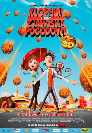 Klopsiki i inne zjawiska pogodowe Cały Film (2009) - Filman